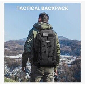 Military Tactical Backpack Hiking Camping Traveling w/ Medical Pack 45L Capacity